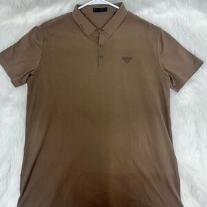 Prada Classic Brown Polo Shirt
